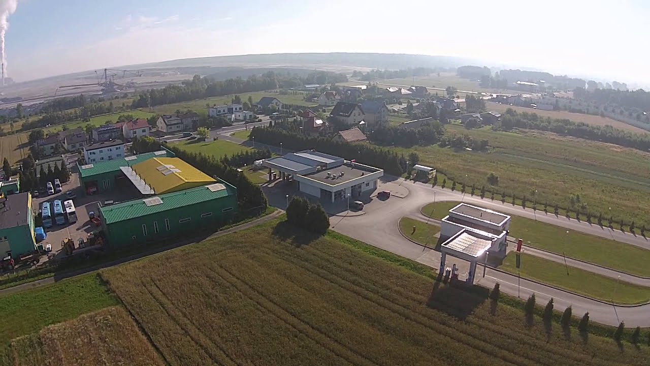 Kleszcz&oacute;w z lotu ptaka.