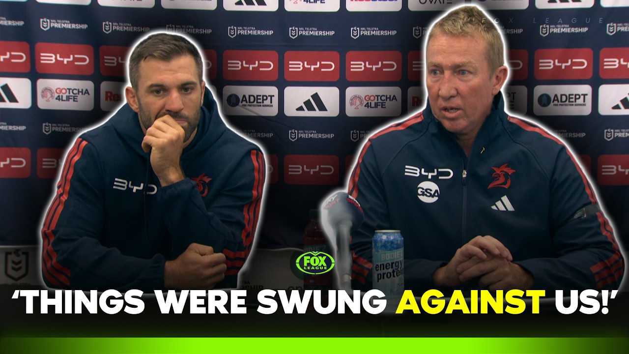 “42 points is UNACCEPTABLE”🤬 Robbo on DCE’s first Roosters game & controversial 11-2 penalty count😬