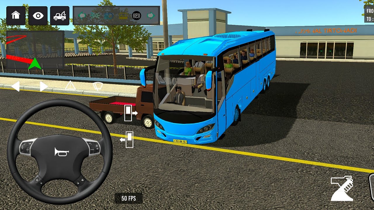 Coach Bus Simulator Indonesia Gameplay 🚍 This Feels Real! Bus Games Android Gameplay