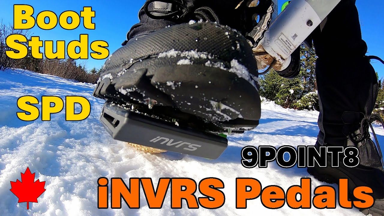 Snow, Ice, and iNVRS Pedals: 9Point8’s Winter Grip Battle!