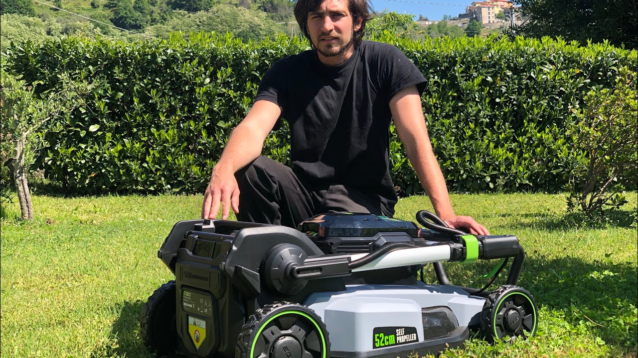 prova tosaerba a batteria EGO LM2122E-SP