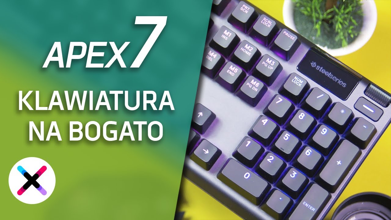 STEELSERIES APEX 7 | Recenzja klawiatury z przełącznikami QX2 Red