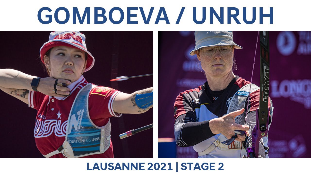 Svetlana Gomboeva v Lisa Unruh – recurve women semi | Lausanne 2021 Hyundai Archery World Cup S2