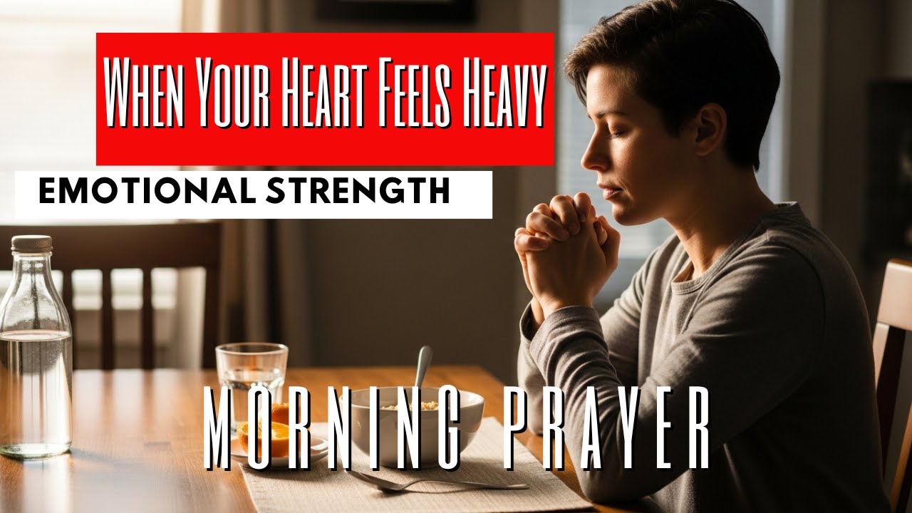 Prayer for Strength When Your Heart Feels Heavy | Morning Prayer