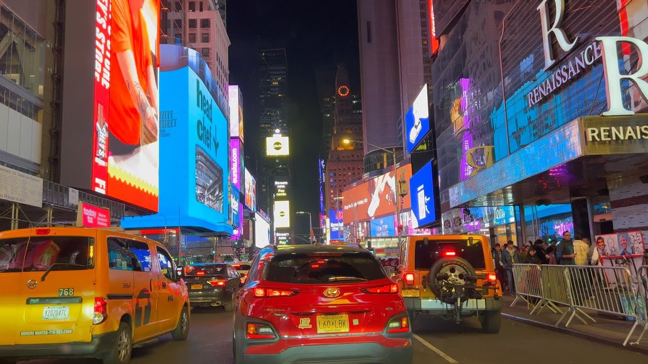 NYC Christmas Drive 2024 ✨5th Avenue, Rockefeller Center, Times Square