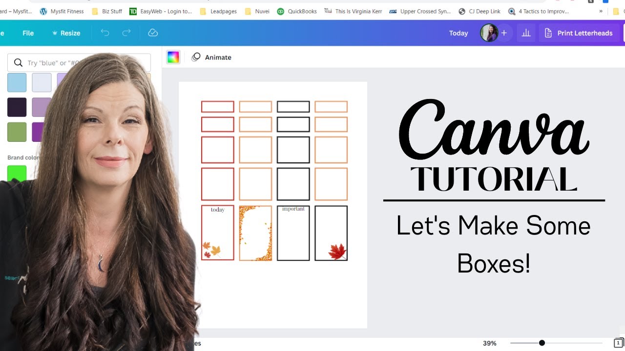 STEP BY STEP TUTORIAL | HOW TO MAKE YOUR OWN PLANNER STICKERS IN CANVA