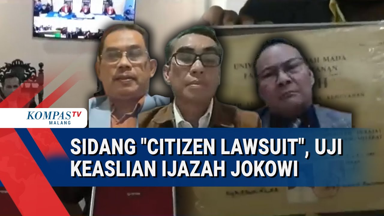 Panas! Debat Pengacara Jokowi dan Penggugat soal Sidang Citizen Lawsuit