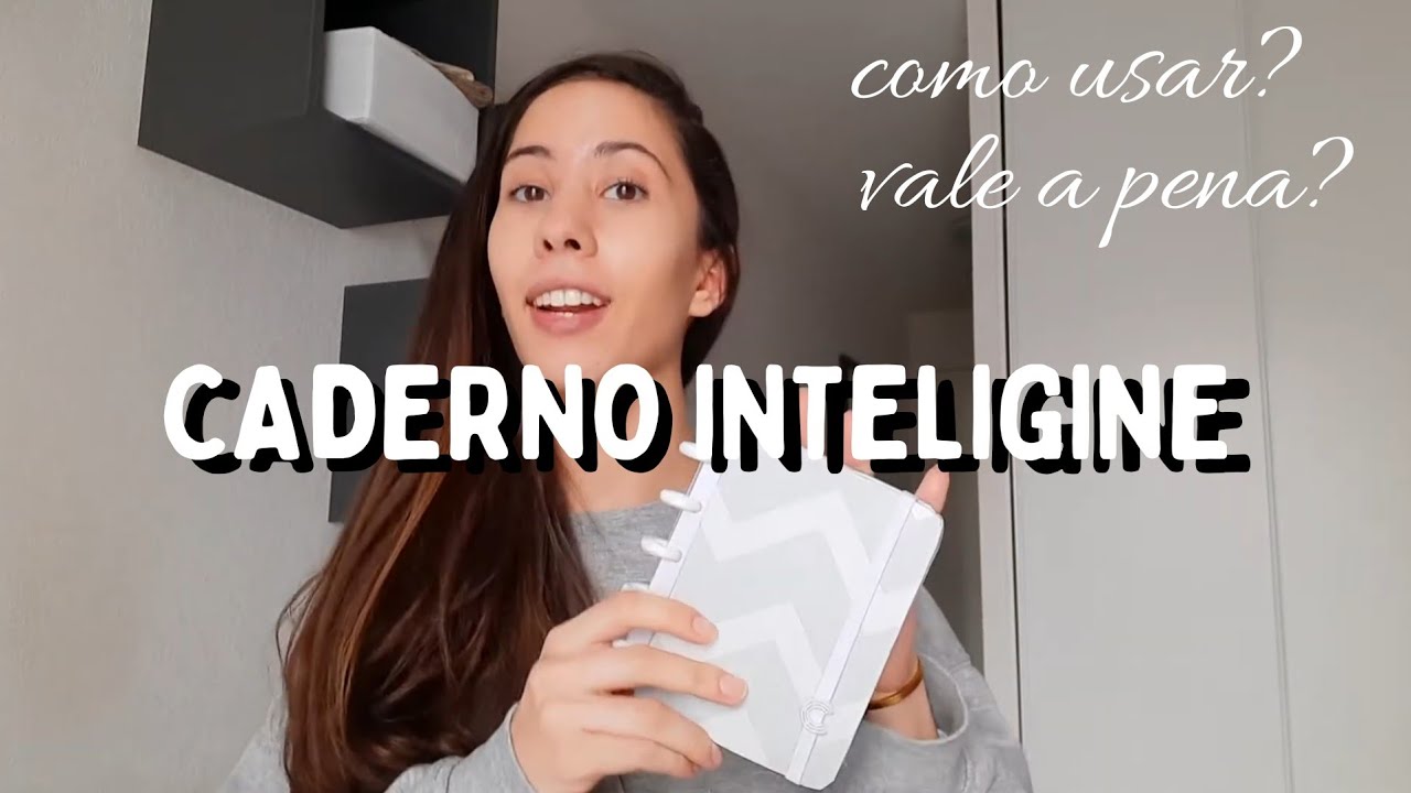 Como eu uso o meu caderno inteligine | Mini caderno Inteligente