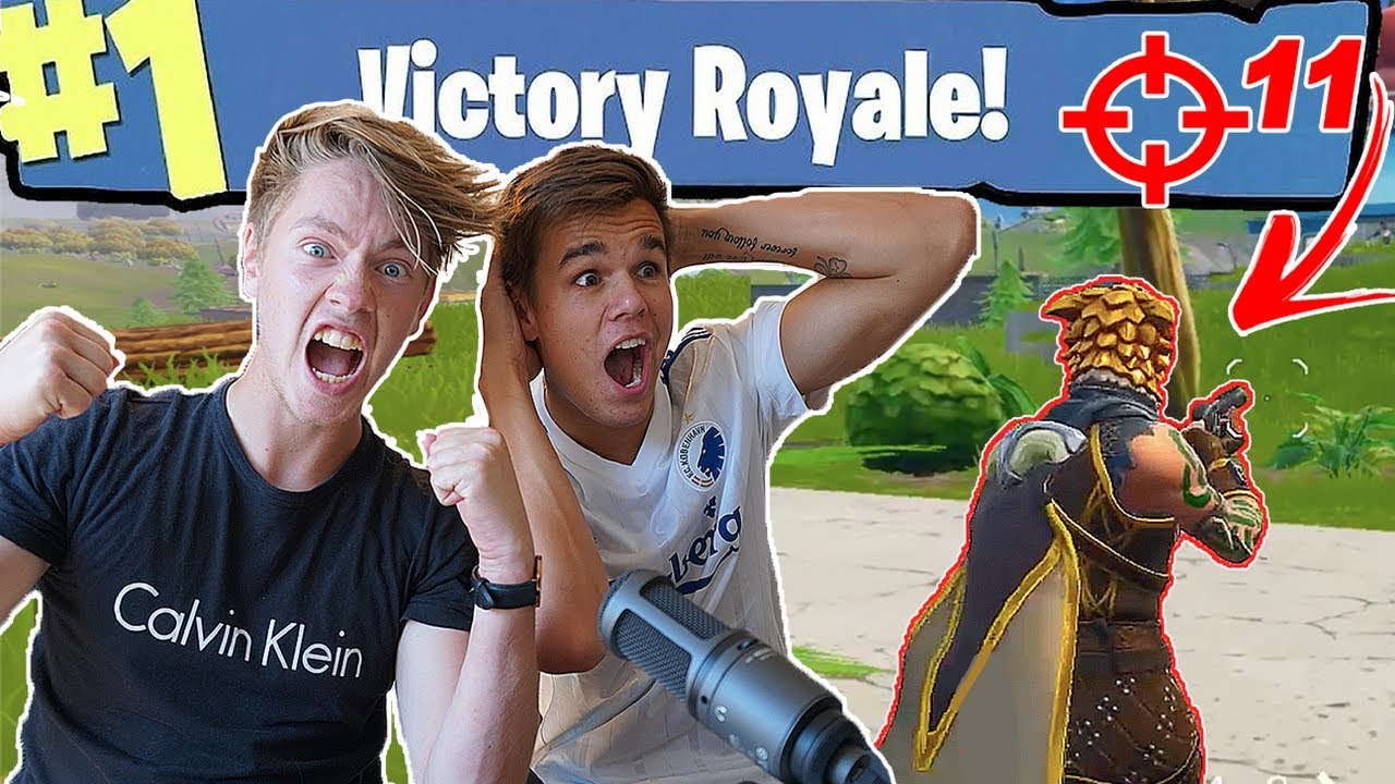 FORTNITE MED MADSENGAMING!! - VINDER FØRSTE GANG
