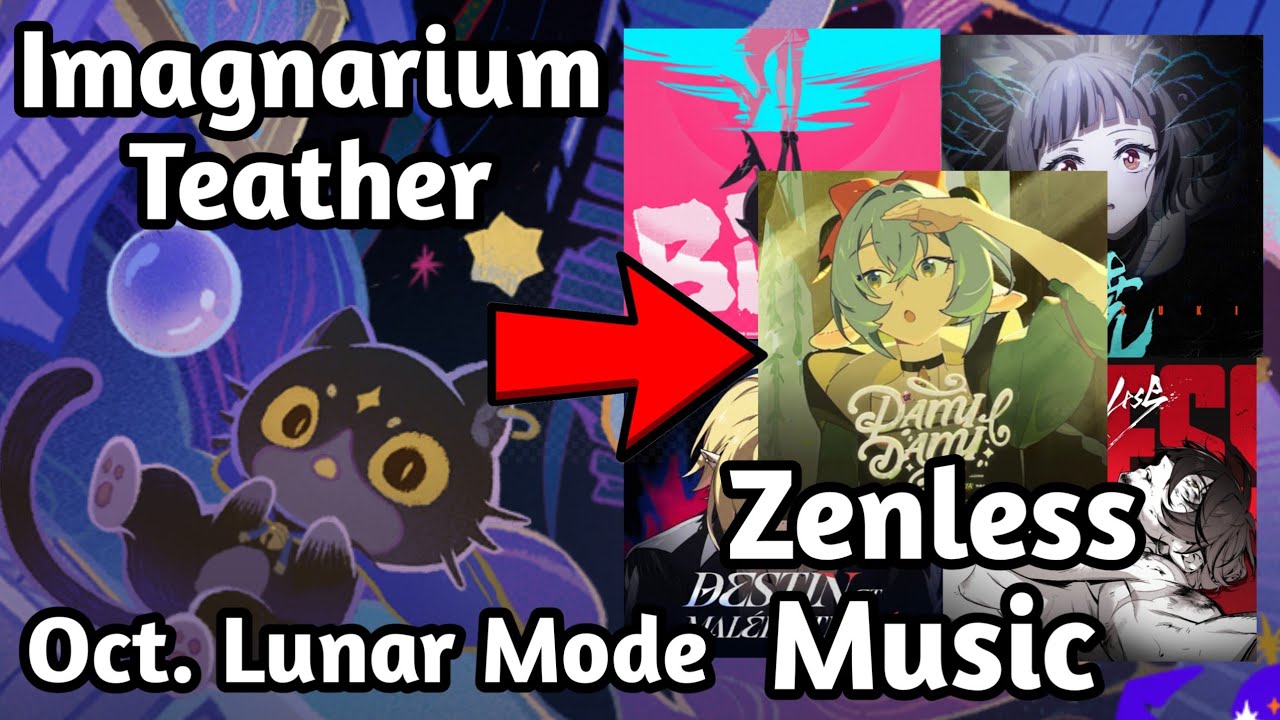 Genshin Impact × Zenless Zone Zero ( Gameplay × Music ) Imaginarium Teather Lunar Mode October 2025.