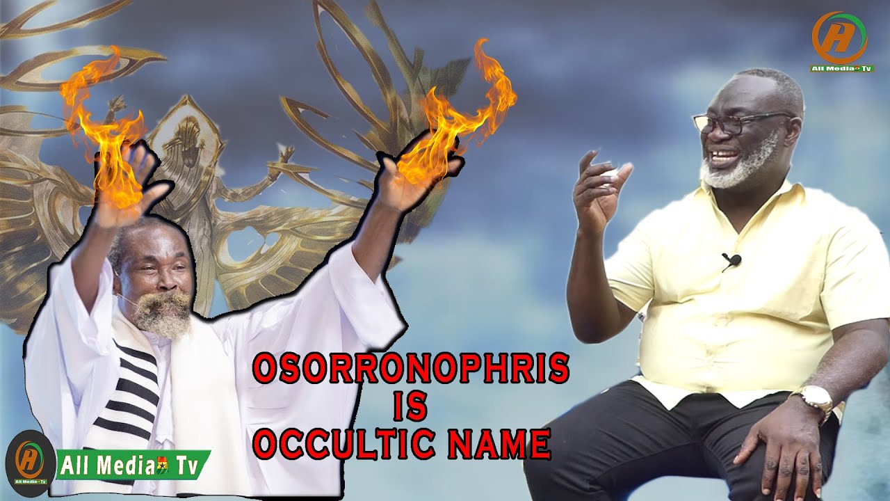 Adom Kyei Duah's Angel Osorronphris is not Sovereign God but Occultic name - Rev Peter.