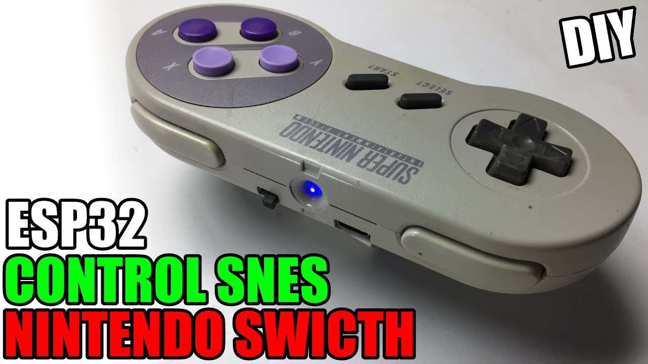 como HACER CONTROL ❗SNES CLASSIC EDITION❗ para NINTENDO SWITCH con ESP32 - Utsource