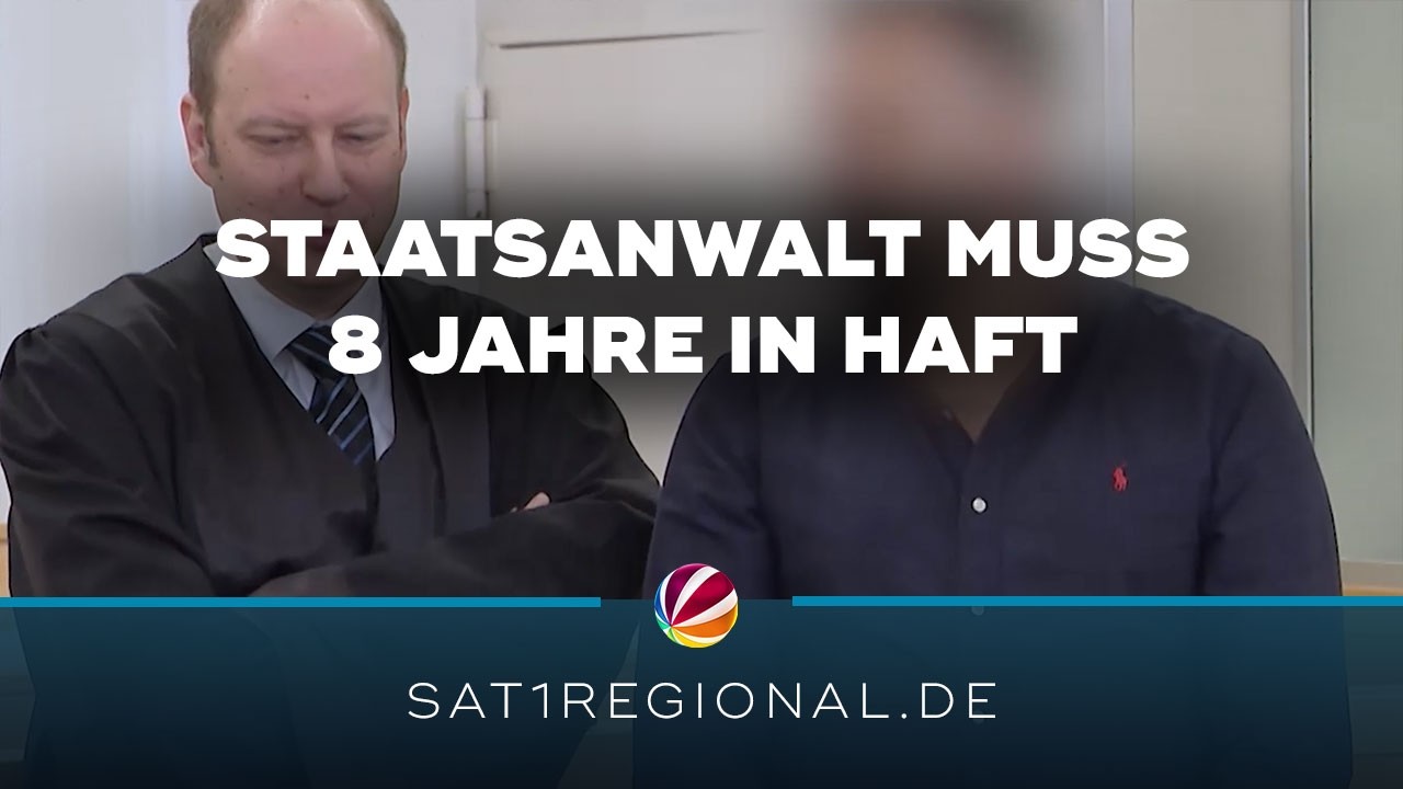 Korrupter Staatsanwalt aus Hannover zu acht Jahren Gefängnis verurteilt