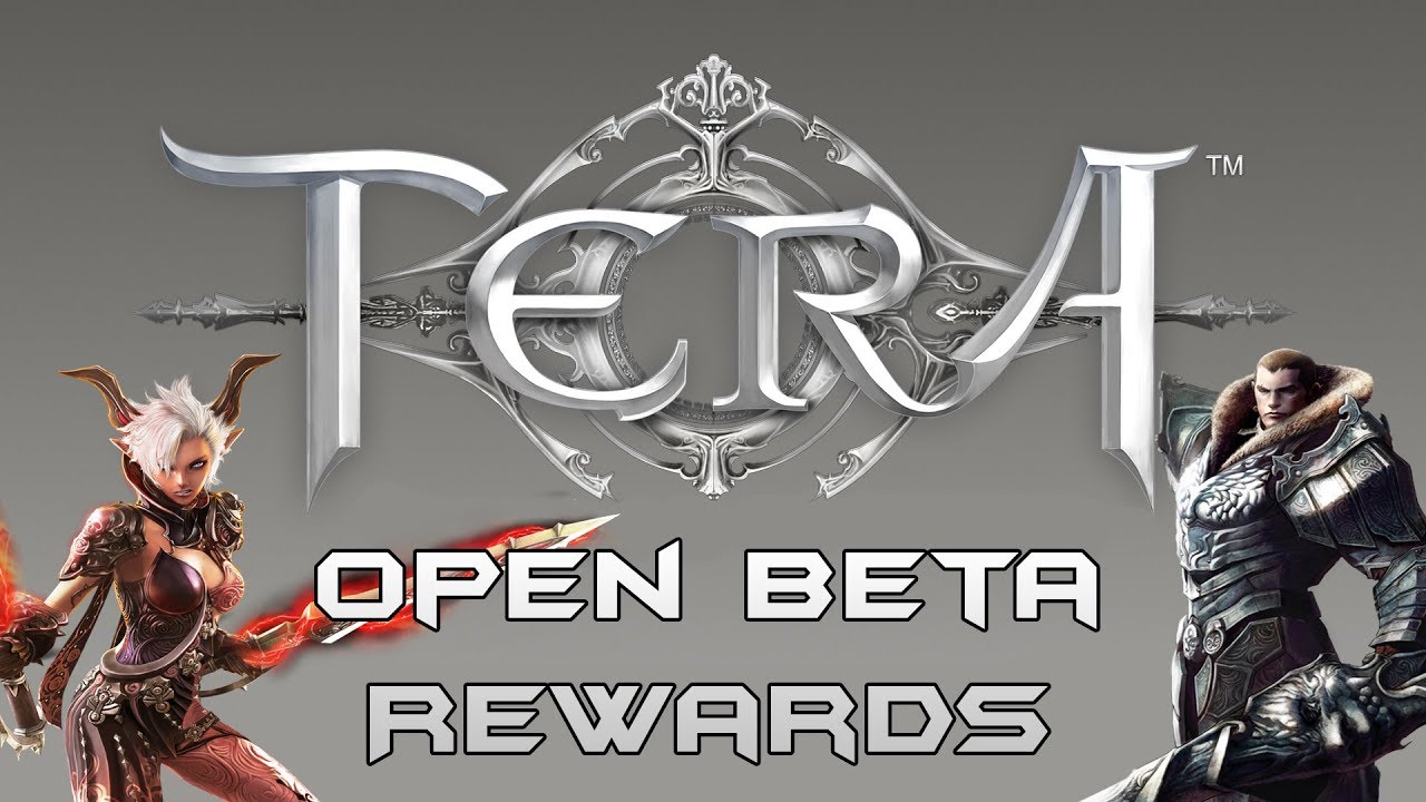 Tera Online Open Beta Rewards, Be sure to be on at these times!!