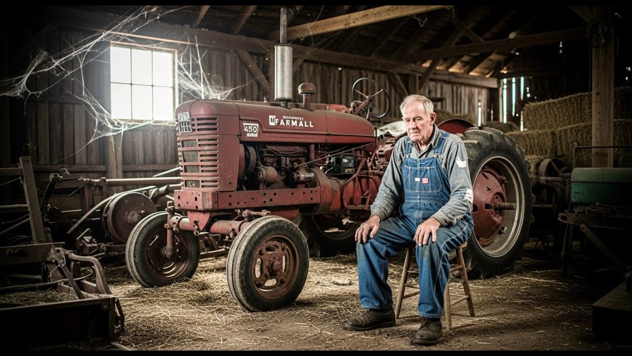 His Sons Sold the Farm While He Was in the Hospital— They Forgot the Farmall 450