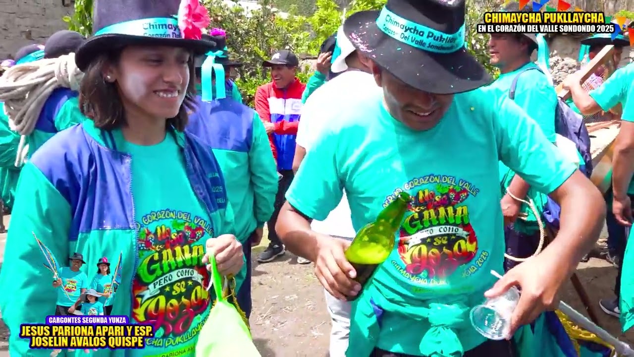 🔴CHIMAYCHA PUKLLAYCHA DE CORAZÓN DEL VALLE DE SONDONDO FAMILIA PARIONA AVALOS 2025