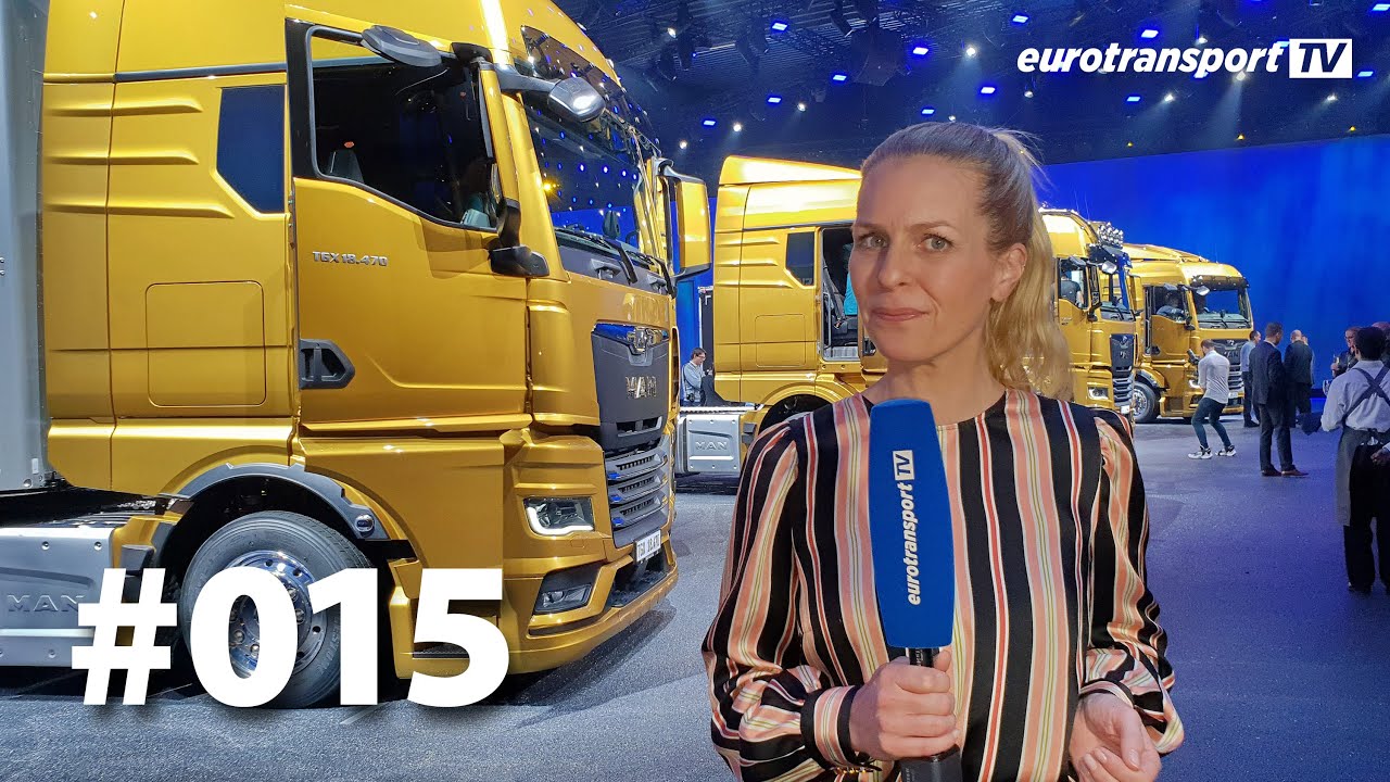 eurotransportTV #015, Erste Fahrt im neuen MAN TGX, Schwertransporte, Reifenpannen