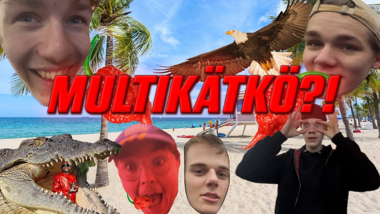 ETSITTIIN MULTIKÄTKÖ FLORIDASTA😱🇺🇸🌪️🦅🔥🔥