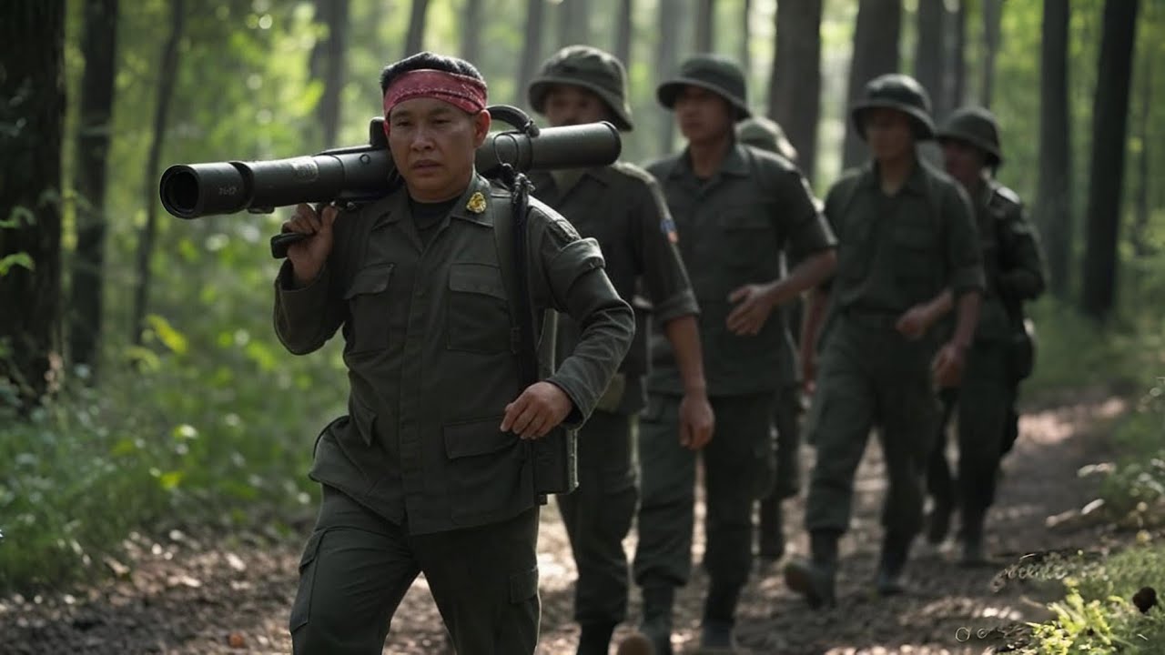 Toán POLPOT này khoảng 67 thằng... thằng đi đầu vác B40!