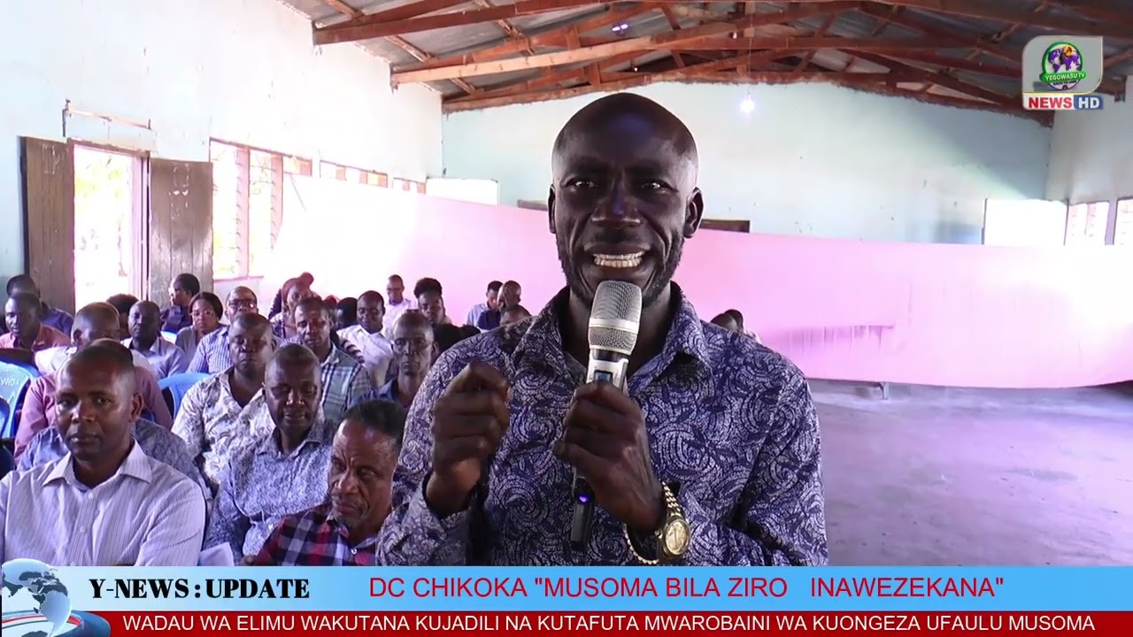 HIZI HAPA MBINU ZA DC CHIKOKA  KUONDOA ZIRO MUSOMA