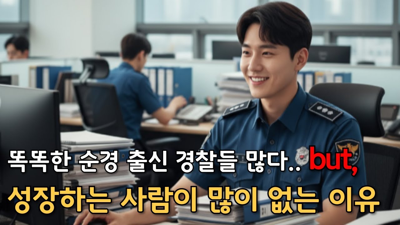 순경 출신 경찰들이 성장 못하는 이유 #경찰 #대한민국 #순경공채 #경튜버