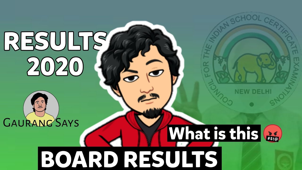 EXAM Rant | Result 2020 Roast | CBSE RESULT | ICSE/ISC RESULT | Gaurang Says