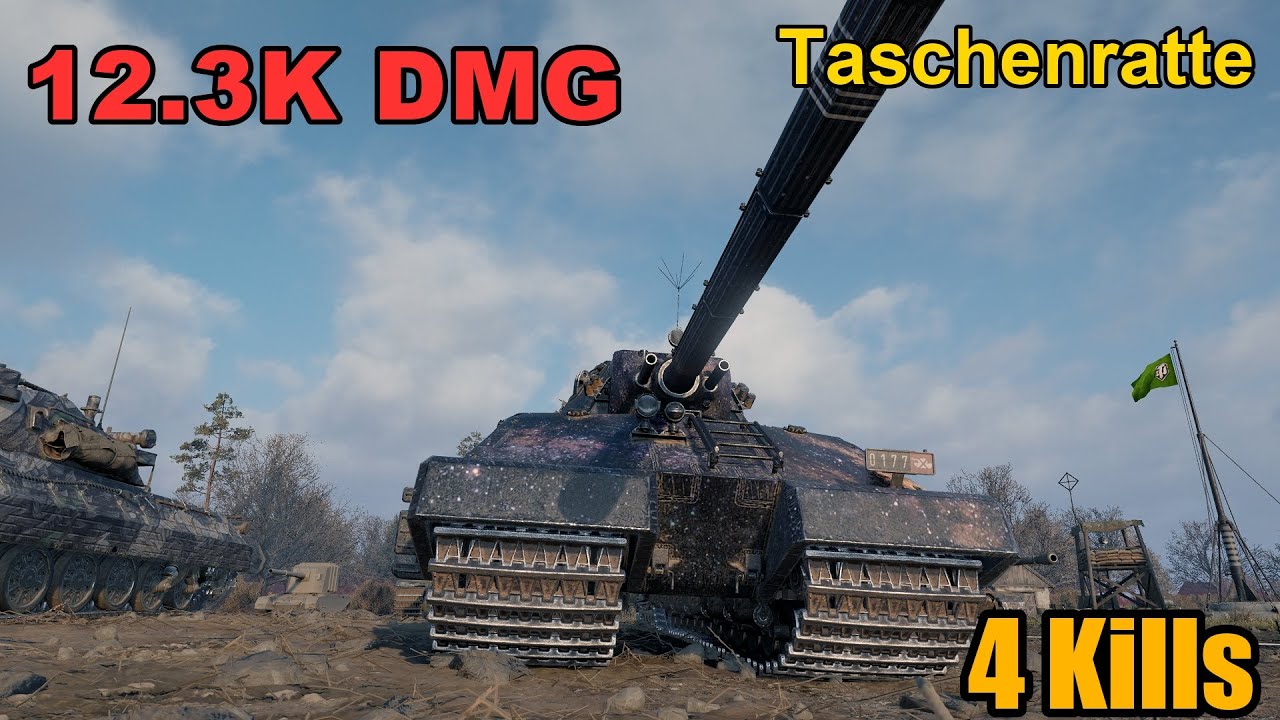 Taschenratte - 12.3K Damage - 4 Kills - Map: Studzianki - Server: EU | World of Tanks