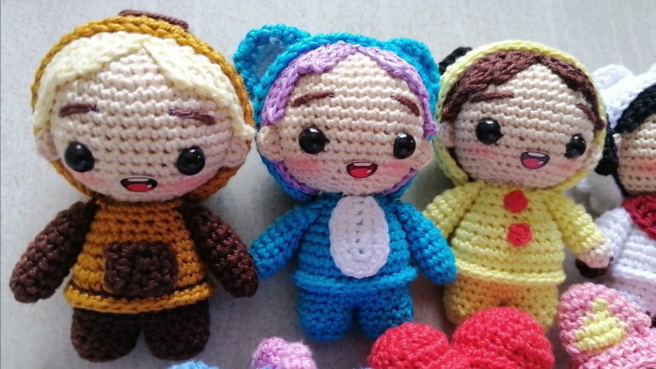 BTS/BT21 ARMY Crochet Dolls/Amigurumi