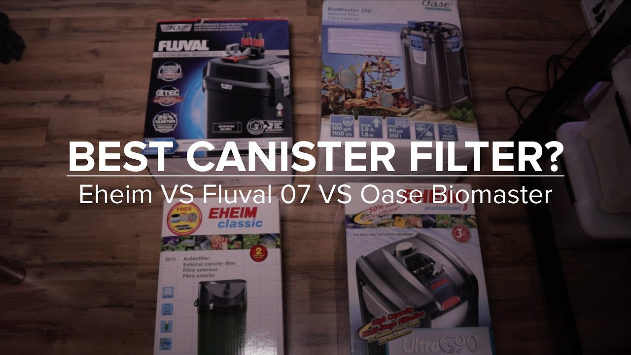 Fluval 07 против Oase Biomaster против Eheim Classic против Eheim Professional | Лучший канистров...