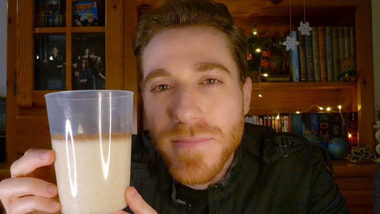 [ASMR] Arroz con leche para terminar el año 🍚| Susurros, eating sounds