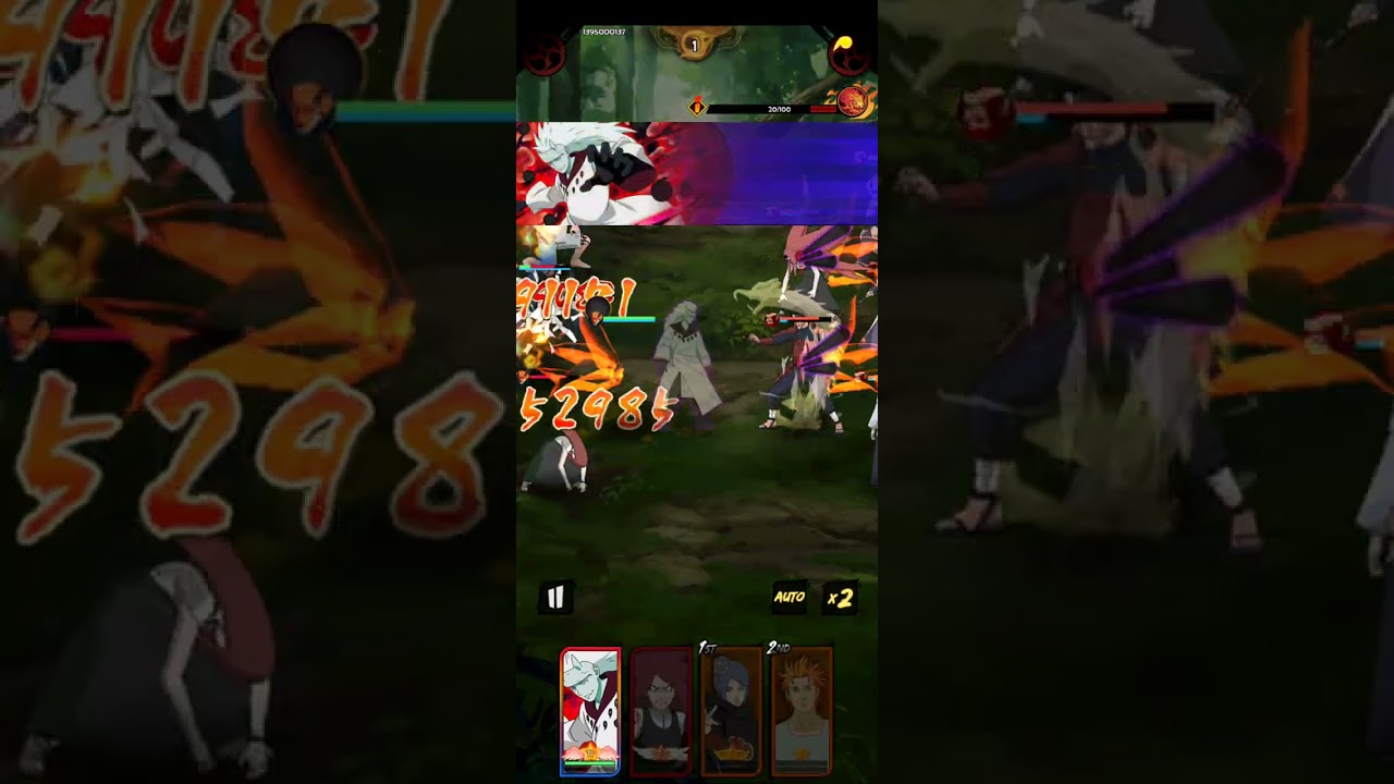 Ultimate Ninja AFK. Almost 5 minutes of Campaign (Casi 5 minutos de campaña)