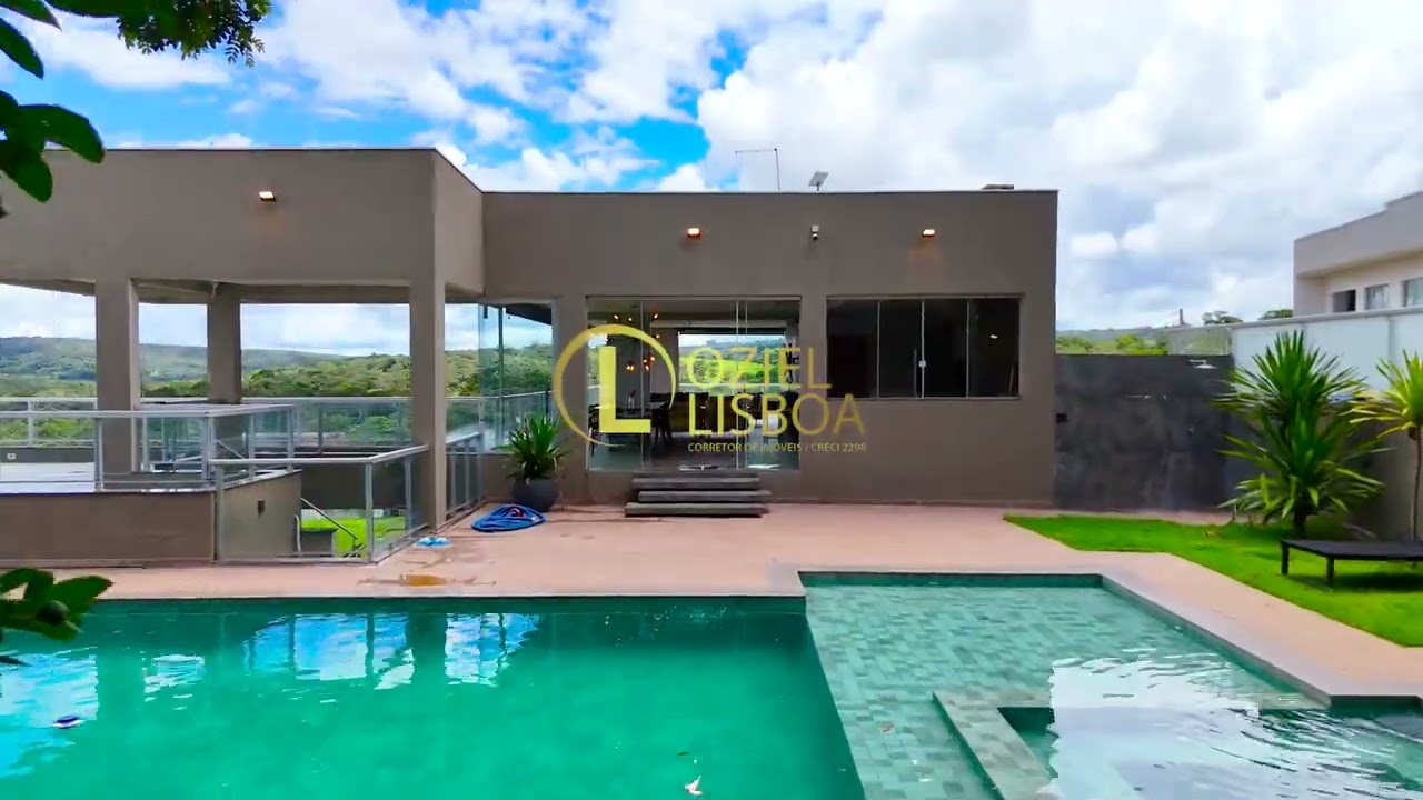CASA 05 SUÍTES MOBILIADA DE PORTEIRA FECHADA LOTE DE 1000m CONDOMINIO CORUMBÁ 4. BR-060 2km DE CHÃO