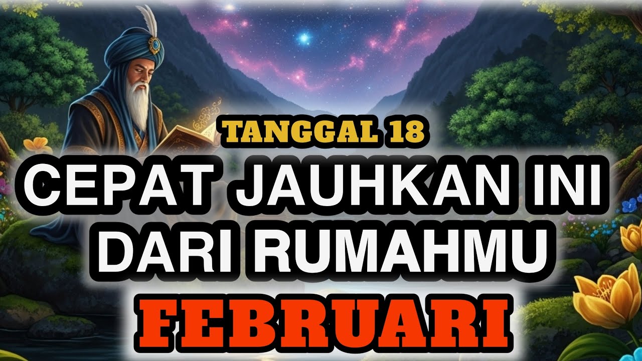 Jiwa Terpilih ⭐ JAUHKAN DARI RUMAHMU, REZEKI BESAR INI TIDAK MENYUKAINYA TANGGAL 18 FEBRUARI.
