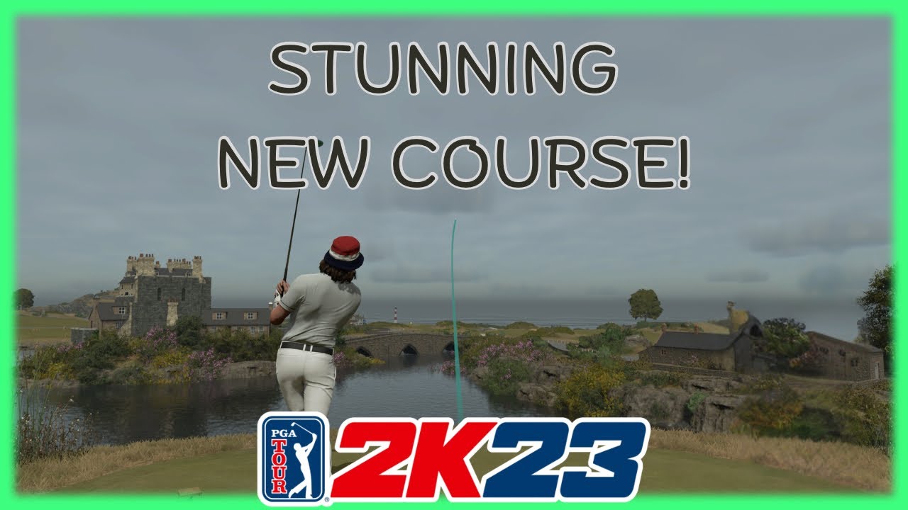 The BEST realistic course in 2k23 - Isle Of Skye, Scotland - pga 2k23 gameplay