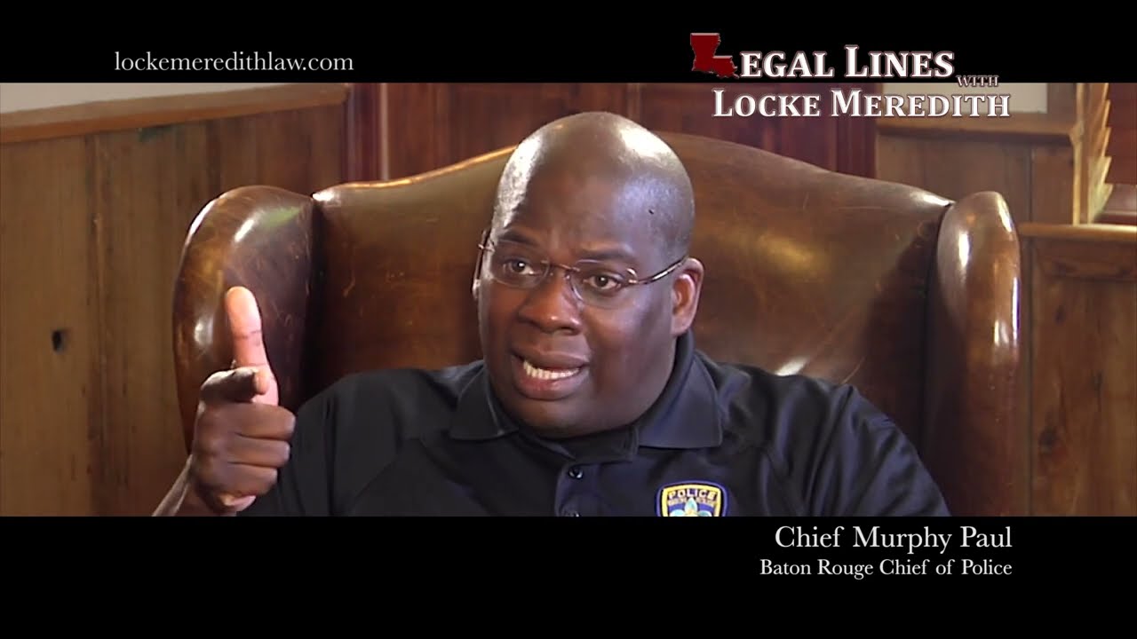 Baton Rouge City Police Chief Murphy Paul Discusses a New Program Combatting Crime in Baton Rouge