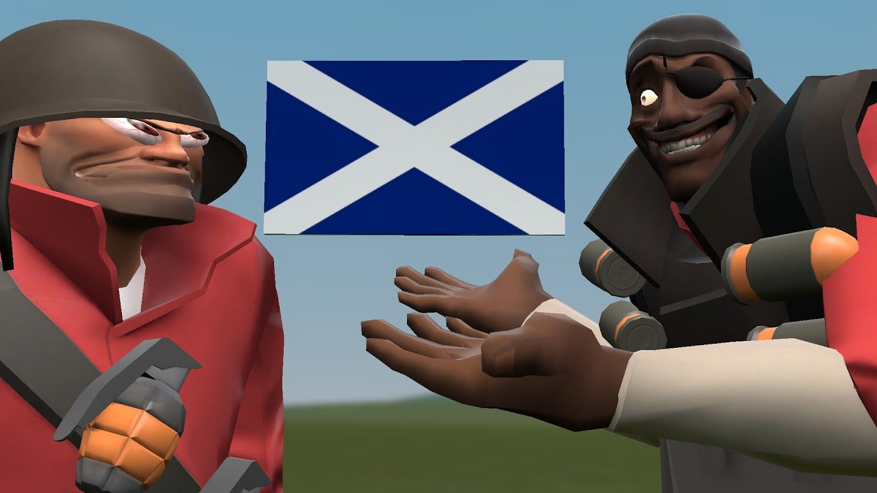 Soldier finds out Scotland exists [GMOD]