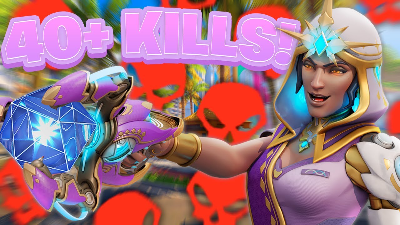 40+ Elims and POTG with SYMMETRA in Top 500 | Overwatch 2