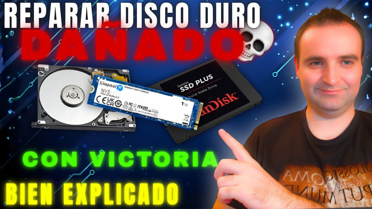 como REPARAR cualquier disco duro dañado.Todo TIPO de disco | Victoria HDD. Software GRATUITO