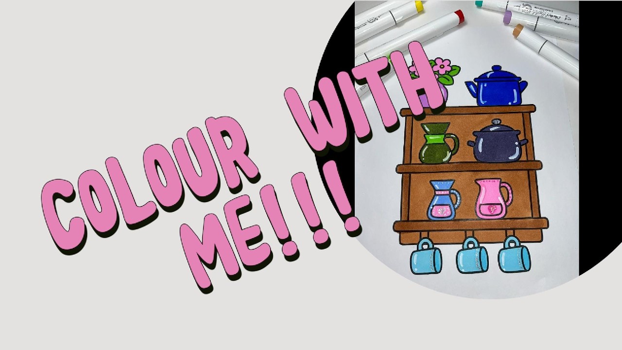 #asmrvideos #asmr #coloring #satisfying #relaxing #markerart