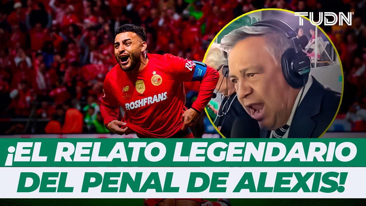 ¡Piel chinita! La narración ÉPICA de Raúl Pérez al penal decisivo de ALEXIS VEGA | TUDN