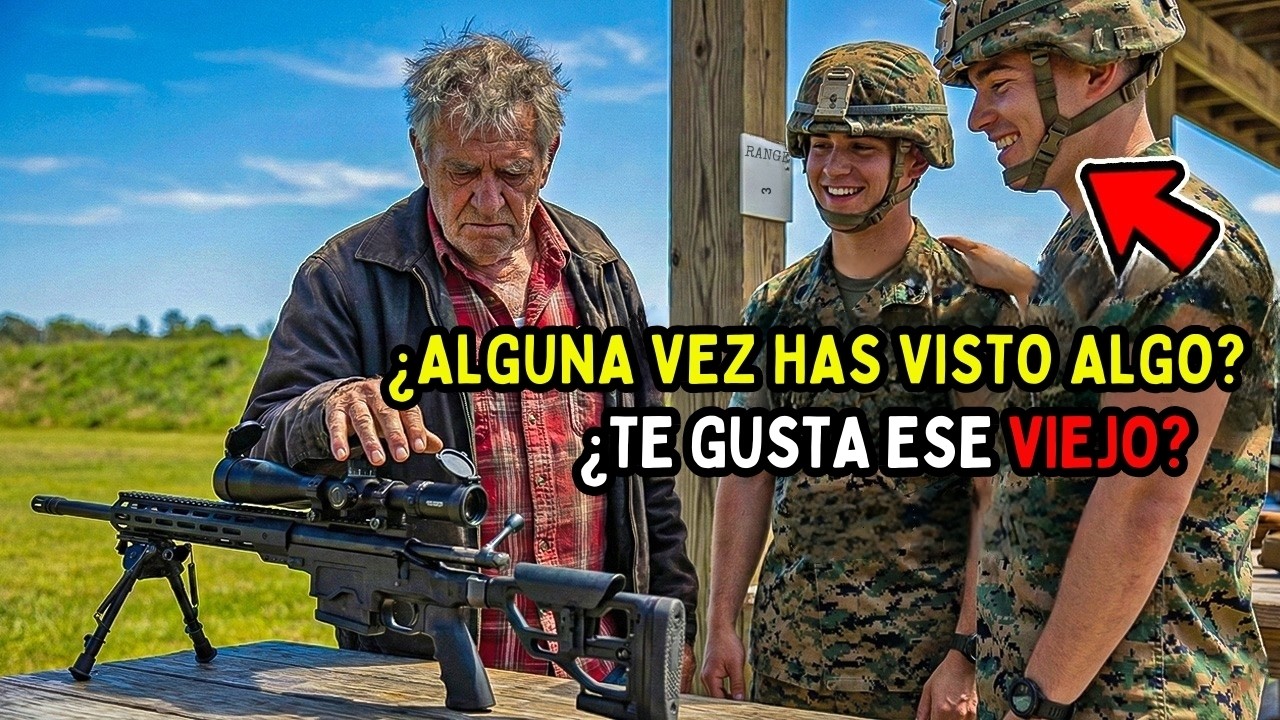 Los marines estadounidenses no pudieron dar blanco hasta que veterano sin hogar calibró sus miras.