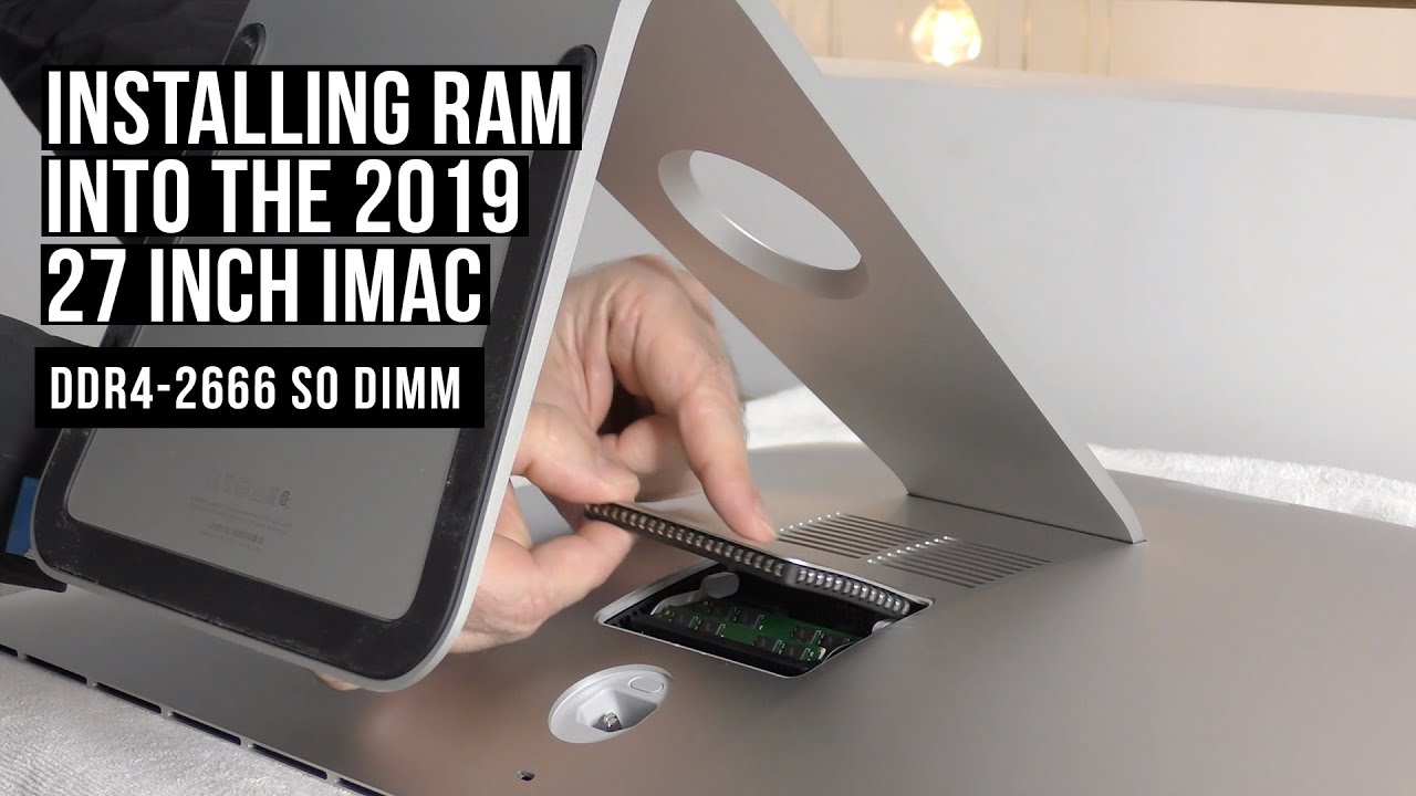 Как установить оперативную память на 27-дюймовый iMac 2019 года и какую оперативную память купить?