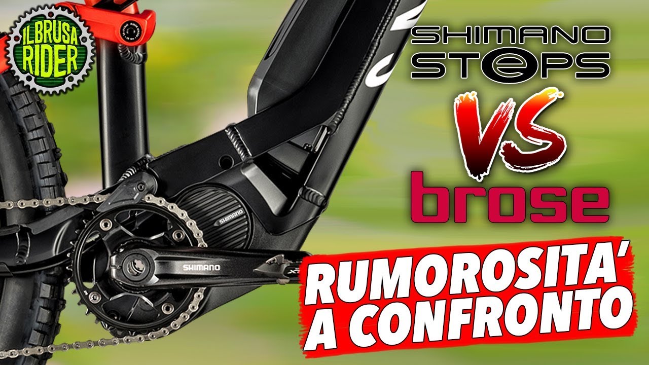 Il motore Shimano Steps E8000 è rumoroso? confronto con Brose