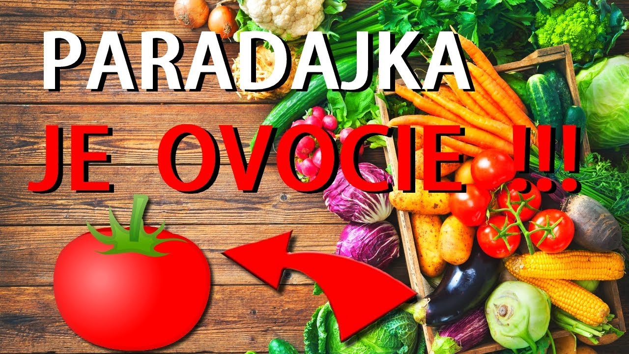 OVOCIE A ZELENINA-fakty a zauj&iacute;mavosti🍎🥑