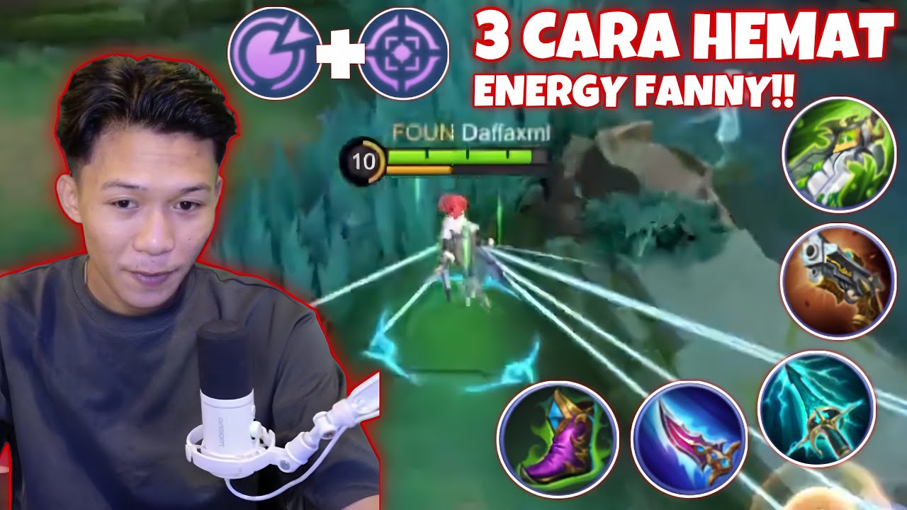 3 CARA HEMAT ENERGY FANNY!! TUTORIAL FANNY 2025!! - Mobile Legends