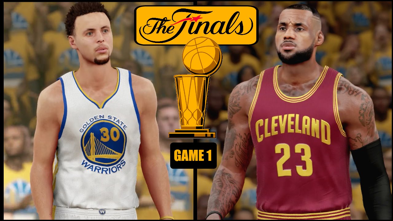 NBA 2K16 (PS4) 2016 NBA Finals Game 1 - Warriors vs Cavs Simulation