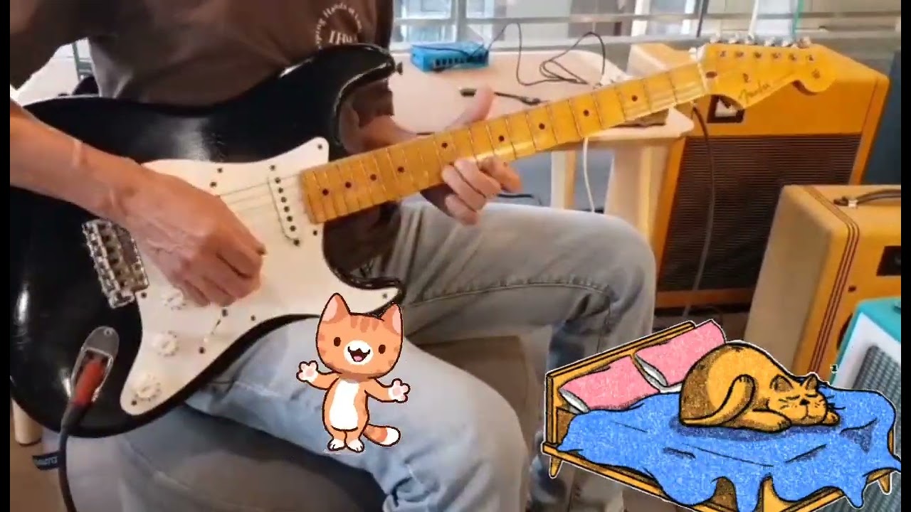 fender Eric Clapton custom shop with mid boost tbx.. clean sound