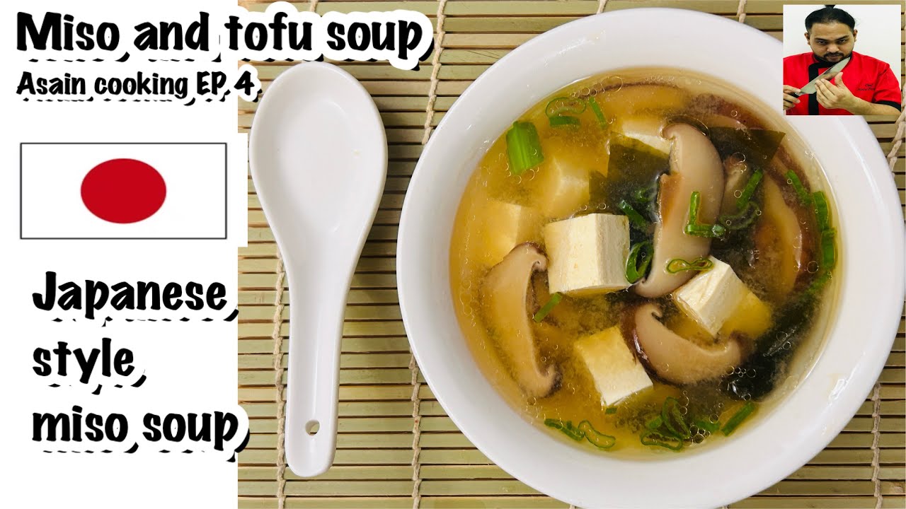 Miso soup with Tofu . How to make miso soup . Asain cooking EP4 #misosoup 