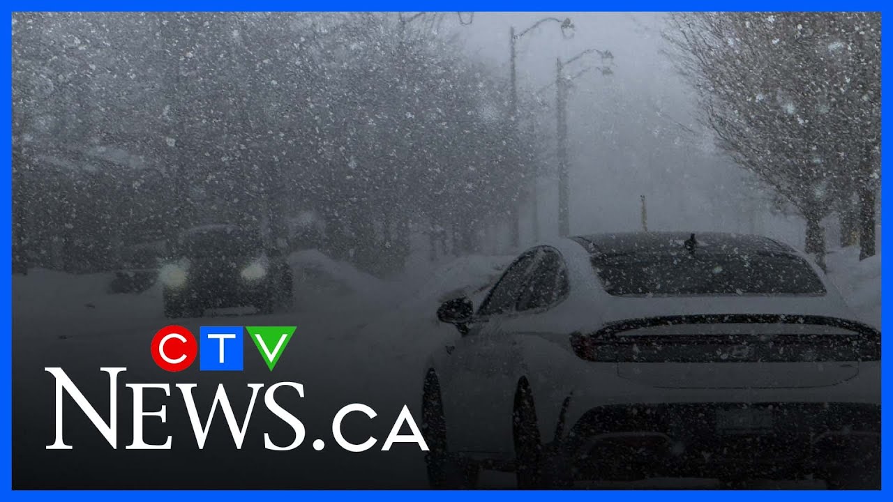 Snowstorm slams the GTA causing hazardous travel conditions and closures