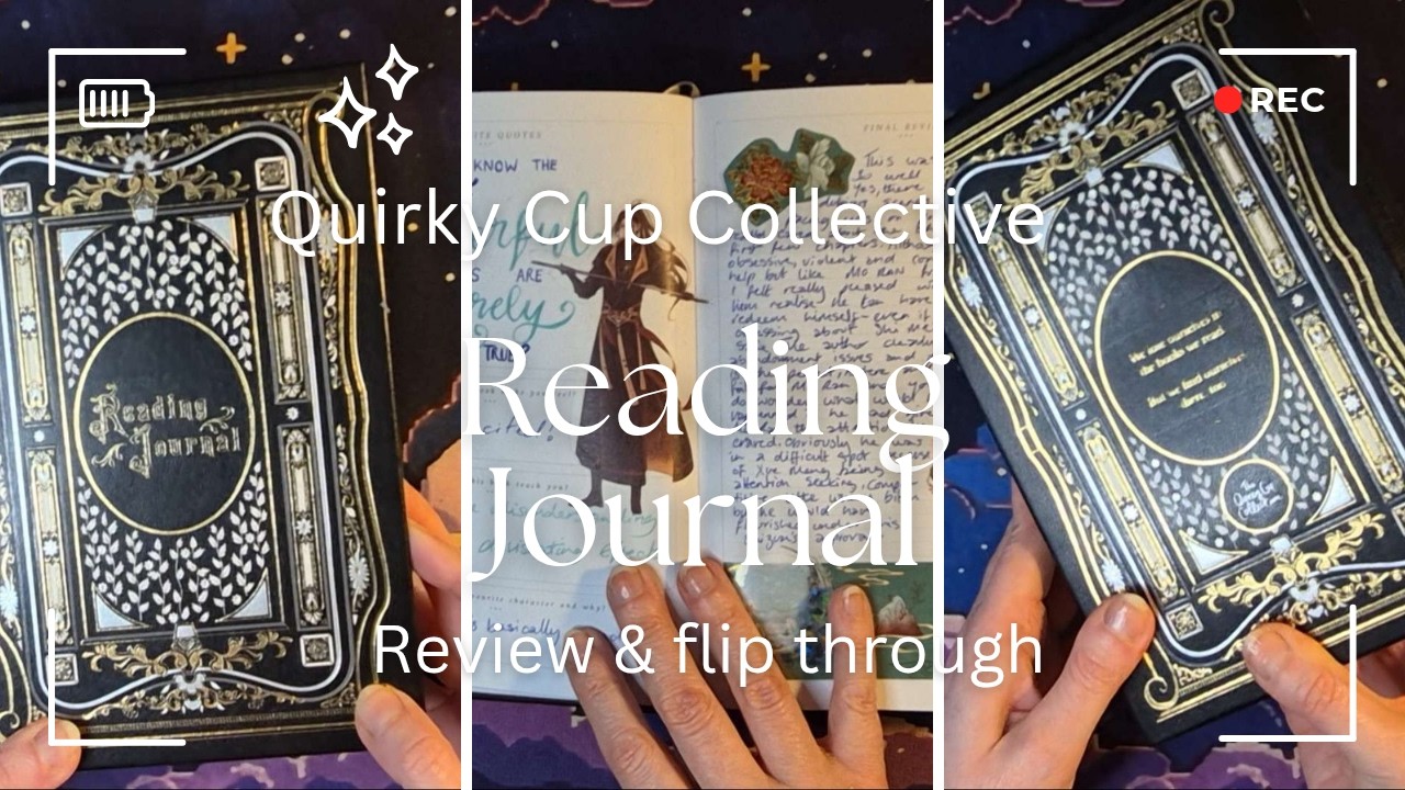Quirky Cup Collective Reading Journal final review and flip through